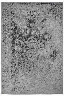 Bild: Jaquard Flachgewebe Teppich - Border (Schwarz; 155 x 230 cm)