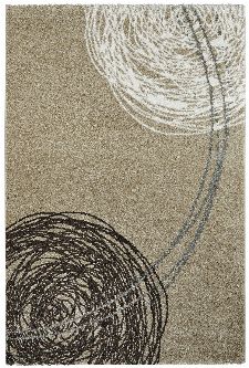 Bild: Moderner Teppich - Fantasy Lines (Sand; 160 x 230 cm)