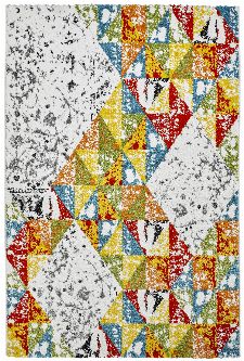 Bild: Farbiger Vintage Teppich - Fantasy (160 x 230 cm)