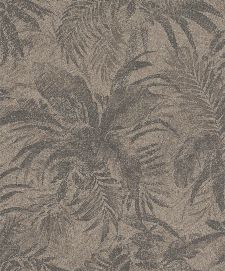 Bild: Rasch Textil Tapete Abaca 229096 - Blättermotiv (Braun)