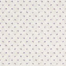 Bild: Rasch Textil Tapete 288949 Petite Fleur 4 - Punkte und Blüten (Weiß/Lila)