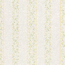Bild: Rasch Textil Tapete 289168 Petite Fleur 4 - Blumen Streifen (Weiß/Gelb)