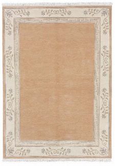 Bild: Original Nepal Bordürenteppich Classica (Apricot; 90 x 160 cm)