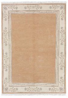 Bild: Original Nepal Bordürenteppich Classica (Apricot; 200 x 300 cm)