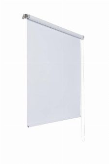 Bild: Lichtundurchlaessiges Seitenzugrollo (Weiß; 180 x 80 cm)