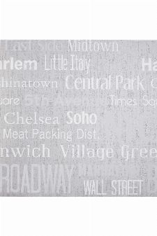 Bild: LIFE - LIF64429078 Tapete: Manhattan (Grau)