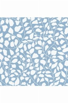 Bild: Caselio - Ranken Tapete - SMILE LIANES EN FOLIE SMIL69812606 (Schieferblau)