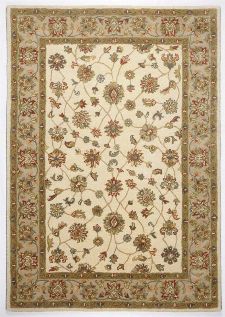 Bild: Bordürenteppich Royal Ziegler 503 (Cream Braun; 160 x 230 cm)