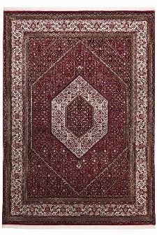 Bild: Teppich Sirsa Seta Bidjar (Rot; 70 x 140 cm)