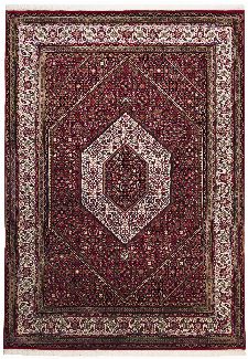 Bild: Teppich Sirsa Seta Bidjar (Rot; 90 x 160 cm)