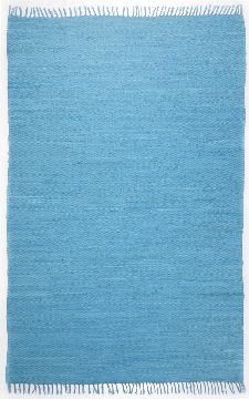 Bild: Webteppich Happy Cotton Uni (Türkis; 230 x 160 cm)