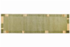 Bild: Handknüpfteppich Nepalus TK-02 (Grün; 40 x 60 cm)