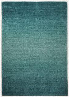 Bild: Schurwollteppich Wool Star Ombre (Türkis; 160 x 230 cm)