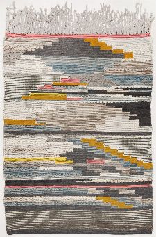 Bild: Berber Teppich Nomadic Design 3912 (Grau Multi; 160 x 230 cm)