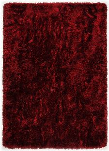 Bild: Hochflorteppich Flokato (Rot; 70 x 140 cm)
