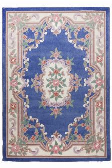 Bild: Aubusson Design Teppich Ming 501 (Blau; 70 x 140 cm)