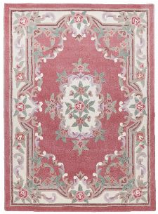 Bild: Aubusson Design Teppich Ming 501 (Rose; 90 x 160 cm)