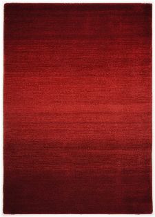 Bild: Schurwollteppich Wool Star Ombre (Rot; 60 x 90 cm)