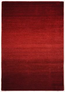 Bild: Schurwollteppich Wool Star Ombre (Rot; 70 x 140 cm)