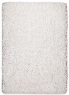 Bild: Hochflorteppich Flokato (Weiß; 160 x 230 cm)