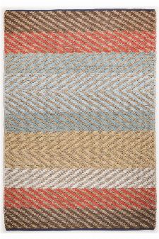 Bild: Teppich Smooth Comfort - Pastell Stripe (160 x 230 cm)