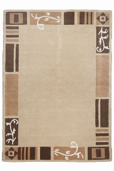 Bild: Bordürenteppich Hawai FE7098 (Beige; 60 x 90 cm)