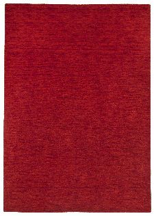 Bild: Schurwollteppich Haltu Uni Gabbeh (Rot; 140 x 200 cm)