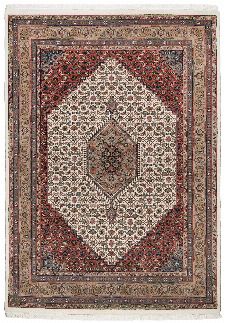 Bild: Perser Teppich Benares Bidjar (Beige; 40 x 60 cm)