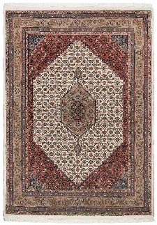 Bild: Perser Teppich Benares Bidjar (Beige; 90 x 160 cm)