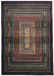 Bild: Kurzflor Teppich Gabiro Des.001 (Lila; 200 x 285 cm)