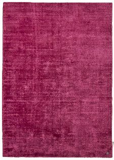 Bild: Viskose Teppich - Shine Uni (Pink; 140 x 200 cm)