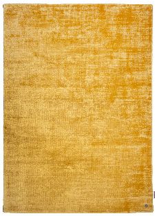 Bild: Viskose Teppich - Shine Uni (Gelb; 190 x 290 cm)