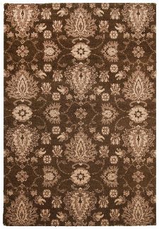 Bild: Ornament Teppich Timeless 001 (Braun; 160 x 230 cm)