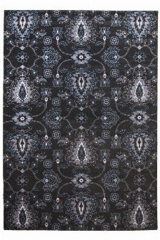 Bild: Ornament Teppich Timeless 001 (Anthrazit; 80 x 150 cm)