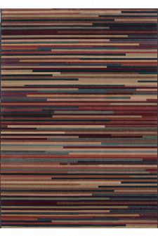 Bild: Streifenteppich Gabiro Des.1728 (Multicolor; 160 x 235 cm)