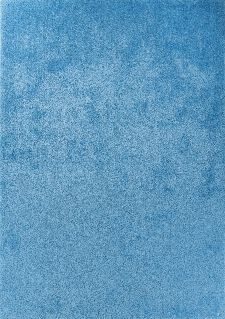 Bild: Hochflor Teppich - Soft Uni (Light Blue; 160 x 230 cm)