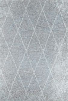 Bild: Vintage Teppich - Fine Lines (Aqua; 68 x 130 cm)