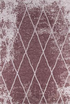 Bild: Vintage Teppich - Fine Lines (Rose; 68 x 130 cm)