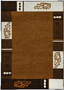 Bild: Teppich Versailles 3082 AUBUSSON (Braun; 50 x 80 cm)