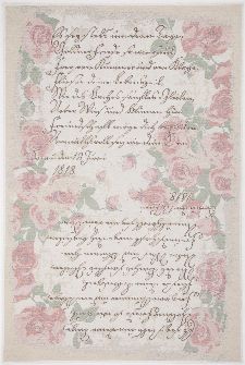 Bild: Romantischer Teppich Flomi Paris (Rose; 70 x 120 cm)