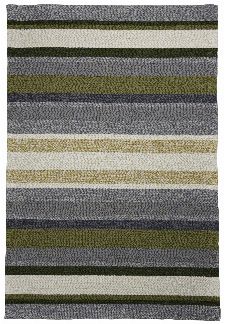 Bild: Gino Falcone Teppich Rosetta - Stripes (Grün; 120 x 180 cm)