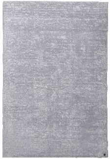 Bild: TOM TAILOR Viskose Teppich - Shine Uni (Silber; 135 x 65 cm)