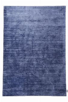 Bild: TOM TAILOR Viskose Teppich - Shine Uni (Blau; 155 x 85 cm)
