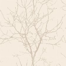 Bild: Ästetapete glitzernd 4469 (Beige)