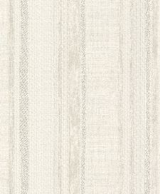 Bild: Streifentapete Glitzer 4505 (Beige/Silber)