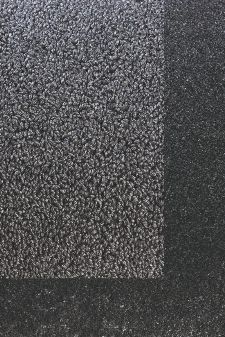 Bild: Schlingenteppich mit Frisee Bordüre Twinset Frame (Anthrazit; wishsize)