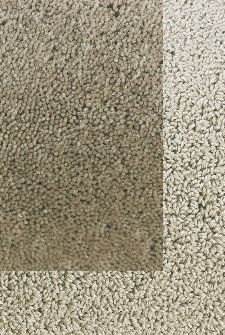 Bild: Frisee Teppich mit Schlingenbordüre Twinset Skyline (Beige; 140 x 200 cm)