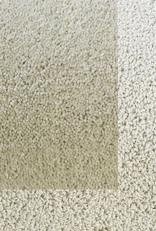 Bild: Frisee Teppich mit Schlingenbordüre Twinset Skyline (Creme; 170 x 240 cm)