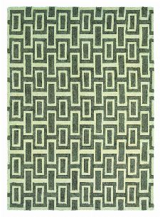 Bild: Retro Teppich Intaglio - Grau