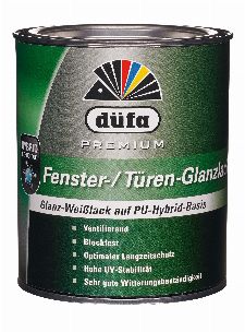 Bild: Premium Fenster- & Türlack glänzend - Weiß